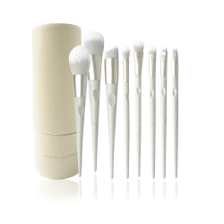 Leather Barrel Set – Nordic White (8 Pcs)